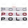 2026 Hot For VOLKSWAGEN VW 3D Metal Rear Trunk Sticker Car Styling Auto Body Side Fender Badge For Volkswagen VW Polo Letters Em