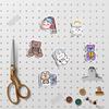 Purple Series Cute Bear & Rabbit Expression Diary Stickers - Waterproof, Traceless for Cup & Phone Cases