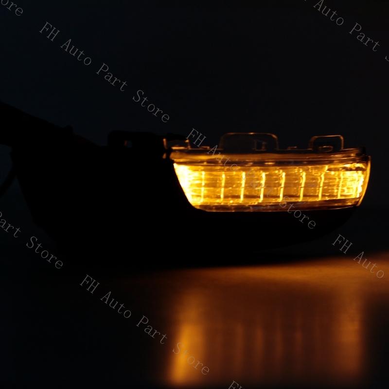 For VW Tiguan 2009-2017 Sharan 2012- Skoda Yeti Side 14-17 Mirror Turn Signal Light Rearview Mirror Repeater Indicator Lamp