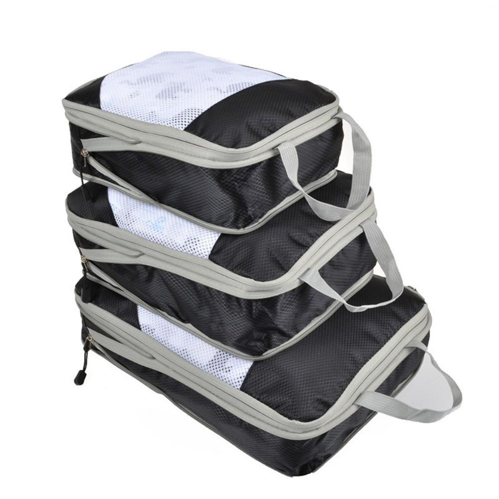 Waterproof Travel Storage Bags Nylon Luggage Organizer Cubes Business Trip