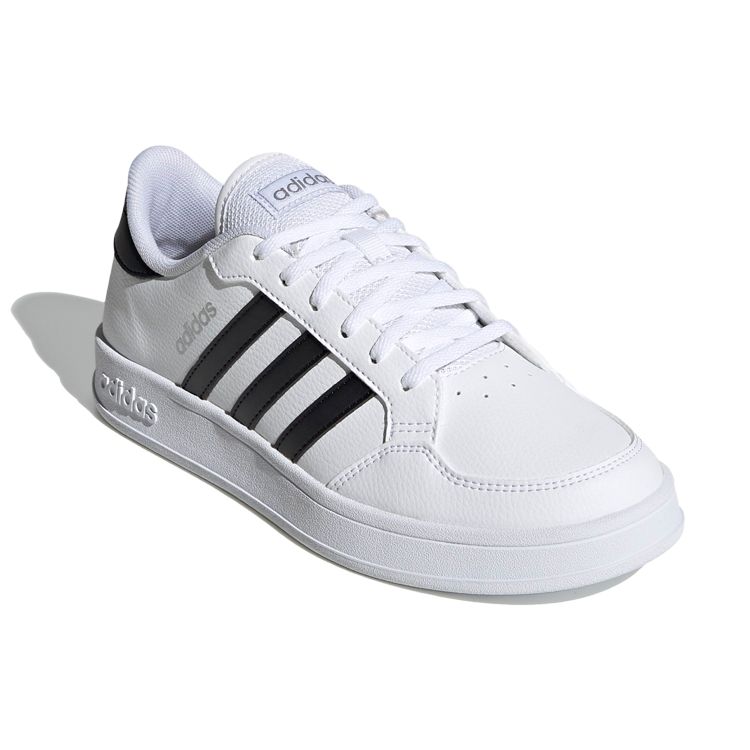 Adidas Breaknet White Black Women Sneakers Cloud-White Core-Black Silver-Metallic FX8724