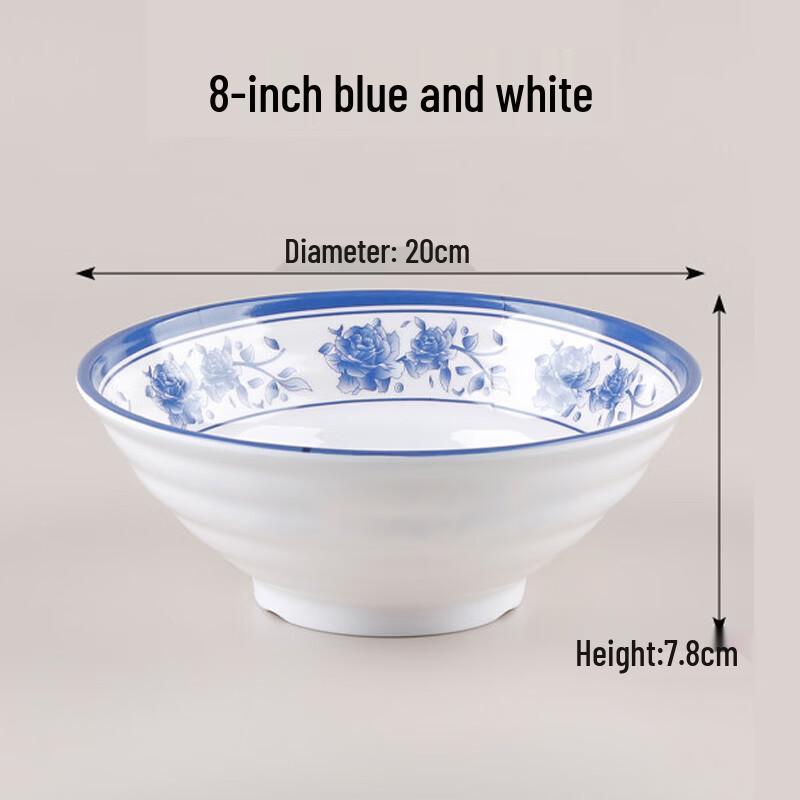 Yuanhui Melamine Ramen Soup Bowl