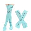 Kids Girls Boys Cosplay Christmas Eve Scary Ghost Bride Sally Skeleton Jack Dress Striped Halloween Character Dress Up Costume