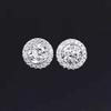 1 Pair Silver Magnetic Ear Clip For Men's Trendy Punk High Cool Earrings Without Ear Holes Men's Earring KAE612