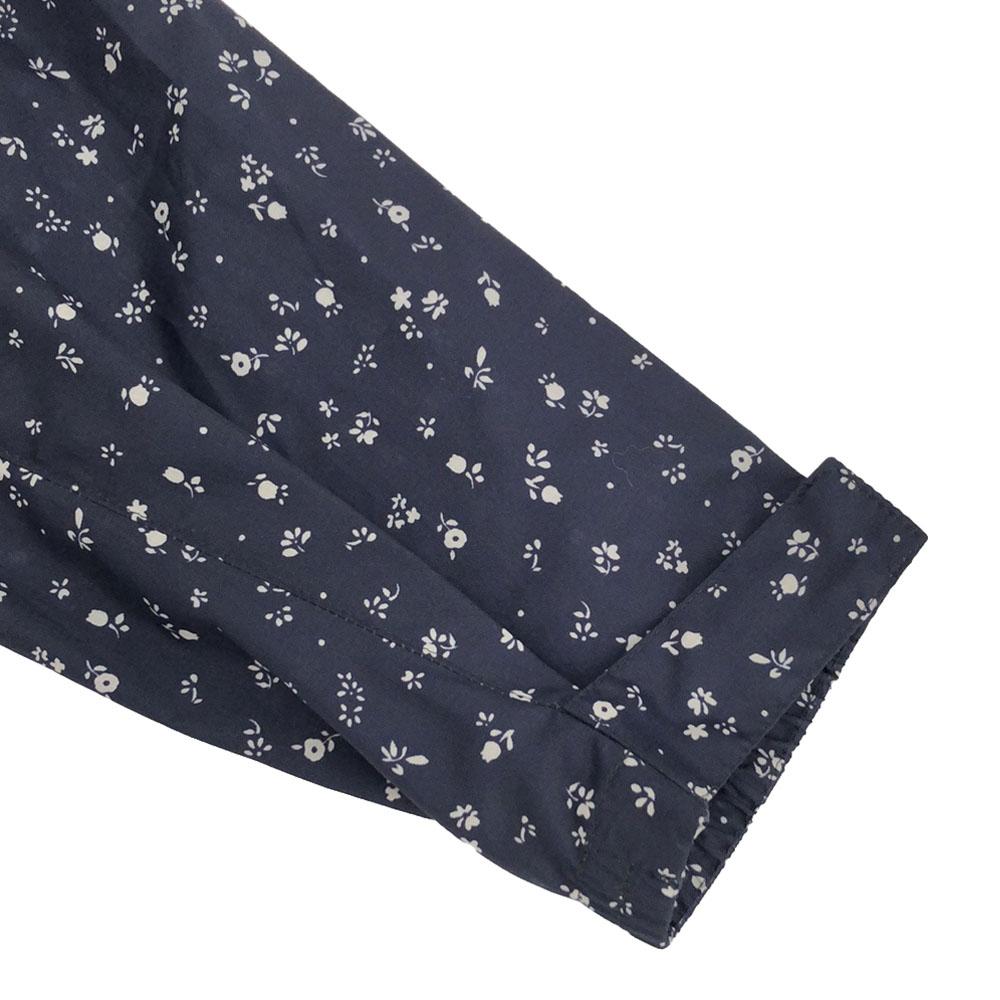 Columbia Floral Zip jacket L Navy Outdoor PL3992 Women Used