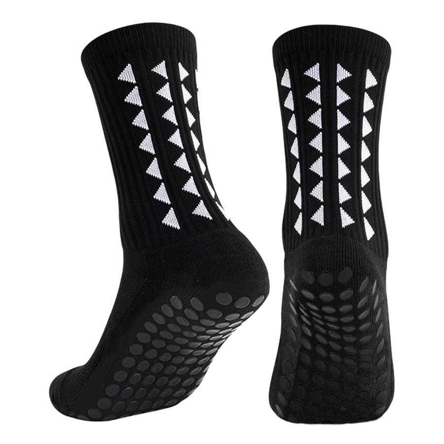 Men Women Football Grip Socks Towel Bottom Sport Socks Rugby Soccer Cycling Running Exercise Athletic Socks