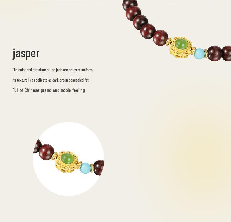 Women's Small-Leaf Red Sandalwood Bracelet, Straight Grain, Chinese Style, High Oil & Density, Wenwan Buddhist Prayer Beads.