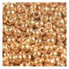 Miyuki Precious Beads, Große Runde, 3mm, #191, Echt vergoldet, H3880