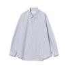 [Beaming life store by BEAMS] L/S shirt polyester broad regular color shirt 25SS men's BLUE_STRIPE S_92110375147