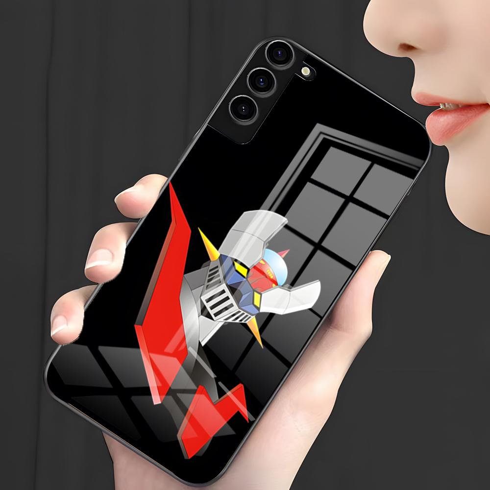 Mazinger Z Robot Phone Case For Samsung A25 A13 A33 5G A54 A36 A35 A56 A52 A14 Shockproof Glass Cover
