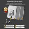 Miao Xin Si Stainless Steel No-Drill Adhesive Hooks & Racks