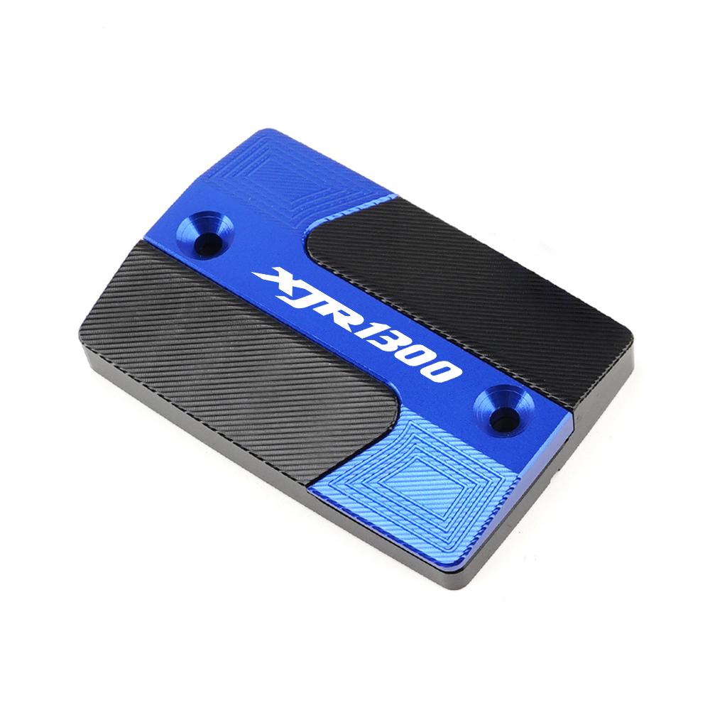 

Для YAMAHA XJR1300 XJR 1300 2005-2018 Совершенно новый мотоцикл с ЧПУ, алюминиевый передний тормозной бачок, крышка бака для жидкости, масляные чашки синий