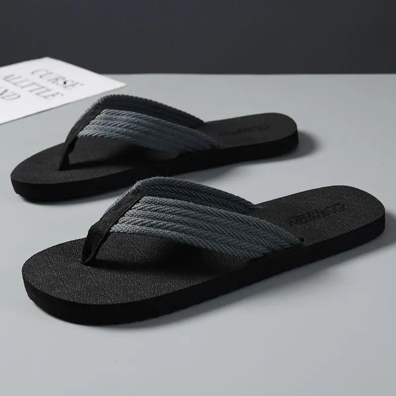Fashion Male Slipper Slides Sabot Flip Flops Soft Eva Platform Outdoor Men's Shoe Shiatsu Mascullino 2025 Fashion Adult Elegant Style