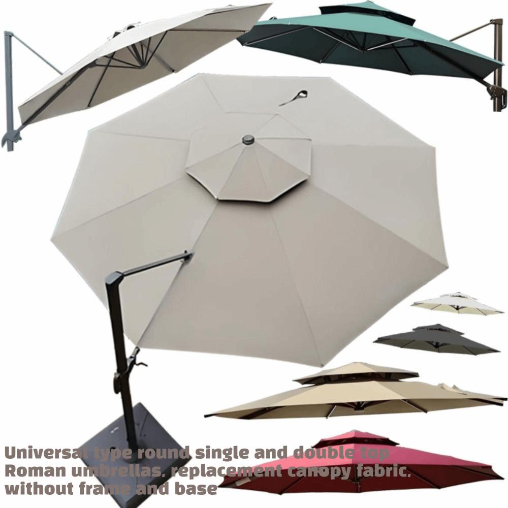 High Quality Patio Umbrella Round Outdoor Parasol Nordic Beach Umbrella Balcony
