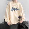Unisex Thin Round Neck Sweatshirt: Hong Kong Style Casual Loose Fit for Spring & Autumn
