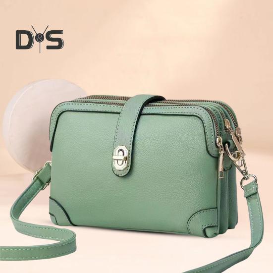 Dámská kabelka přes rameno s odnímatelným nastavitelným ramenním popruhem, více kapes, crossbody taška nebo peněženka na telefon, kosmetická kabelka z umělé kůže na cesty