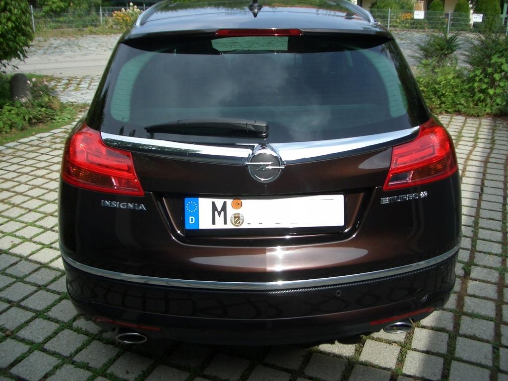 Opel INSIGNIA Kombi - CHROME STRIP for the Tailgate Tuning