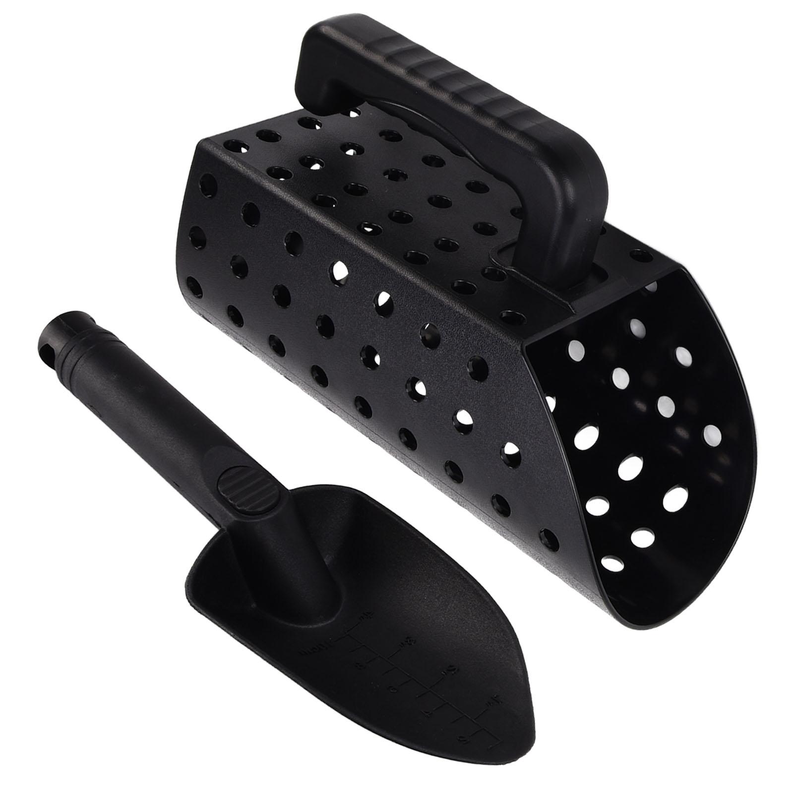 Metal Detector Shovel Metal Detecting Sand Scoop Sand Sifter Multi Purpose Hand Tools Sand Gravel Sift Tools