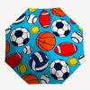 1pc Sports Balls Automatic Folding Umbrella - Portable Collapsible, 8-Rib Durable Frame, Perfect for Outdoor Use,  Yy251218118