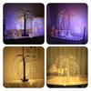 Led Rgbw Weeping Willow Lights Christmas Fairy Lights Bonsai Tree Table Lamp