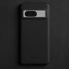MELKCO For Google Pixel 8 Cover Microfiber Lining Genuine Cow Leather+PC Phone Case