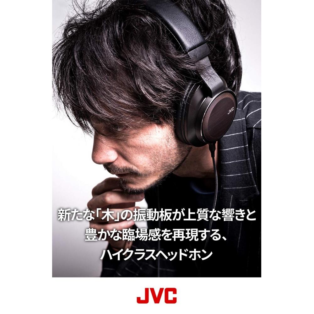 JVC Sealed Headphones CLASS-S WOOD Series High Resolution Compatible HA-SW01