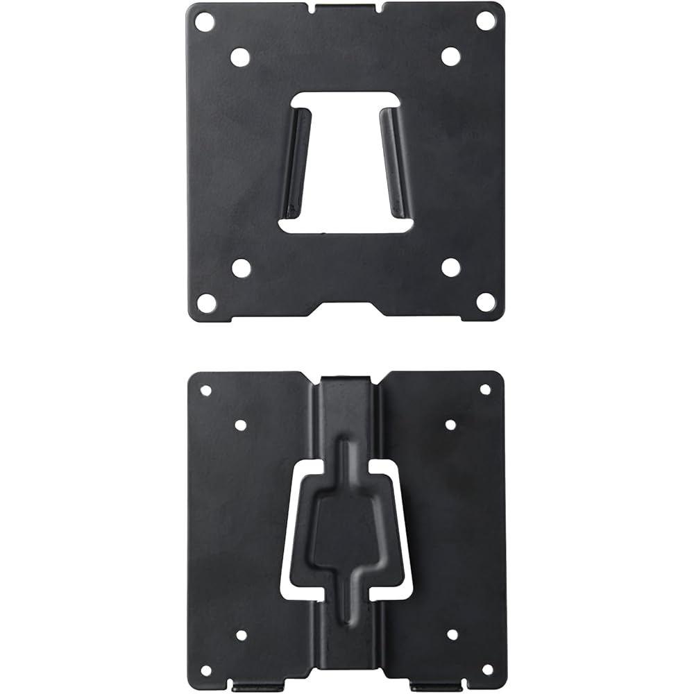Elecom VESA Mount Adapter Bracket for Monitors VESA Compatible DPAWQB01BK Black