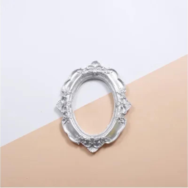 Golden Retro Photo Frame Nail Art Jewelry Decoration Home Decoration Photography Background Shooting Photo Props Picture Frame