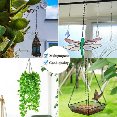 Correntes de cesta de corrente Equipamento durável para plantas Cabides de jardim Pendurados