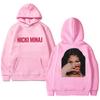 Rapper Nicki Minaj New album Double Sided print Autumn Winter Hoodie Men women vintage hip hop pullover Unisex Fleece streetwear