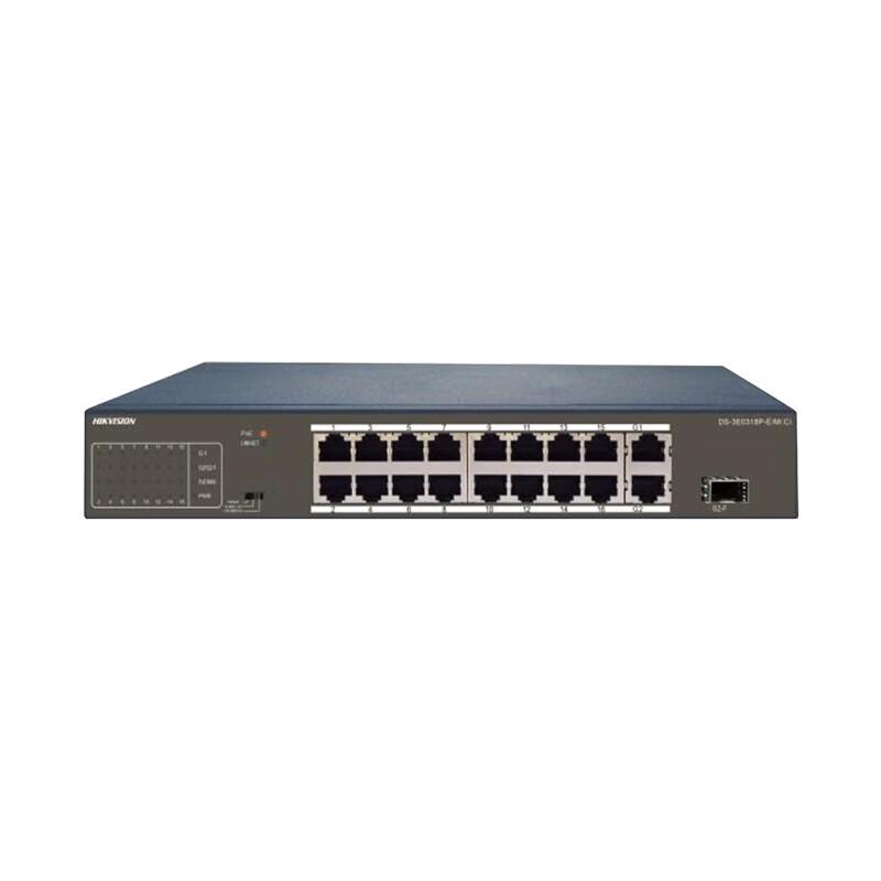 

Hikvision 18-Port Unmanaged PoE Switch