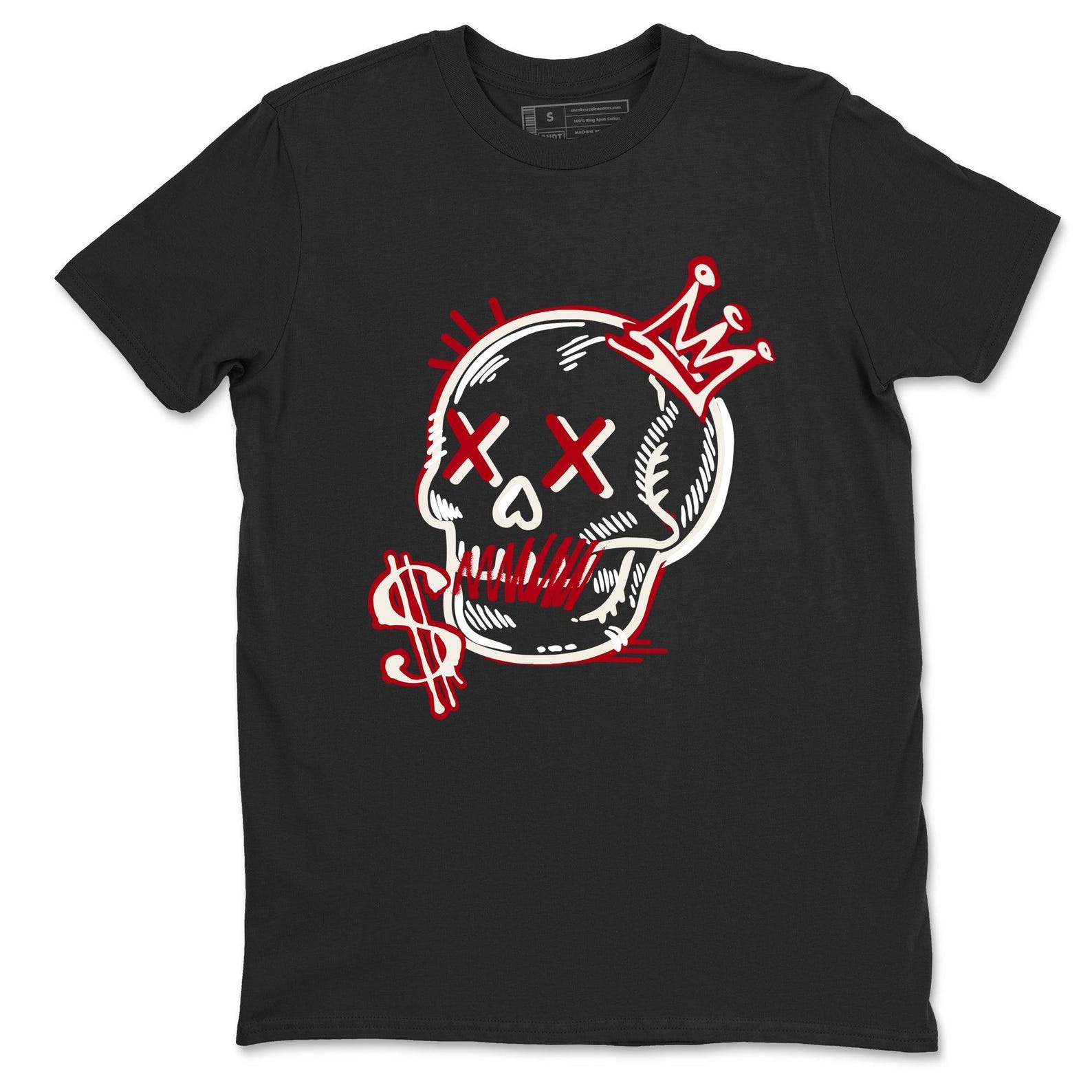 Neon Skull Graphic Tee - Streetwear Fashion M