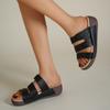 New Summer Flat Plus Size Peep Toe Wedge Platform Women's Sandals