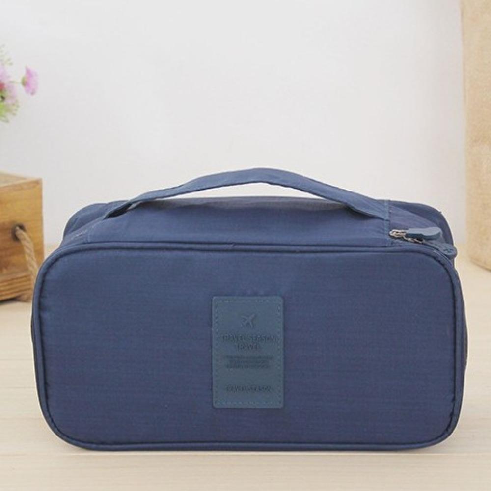 Foldable Storage Bag for Underwear Bra Socks Portable Wardrobe Organizer Home Travel Luggage Clothing Sorting Packing Bag
