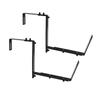 2/4Pcs Flower Box Brackets Adjustable Wall Planter Hook Hanging Plant Brackets Window Planter Hangers for Garden Fence