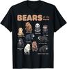 Bear Shirt Bears Animals of The World Bear Lover Zookeeper T-Shirt