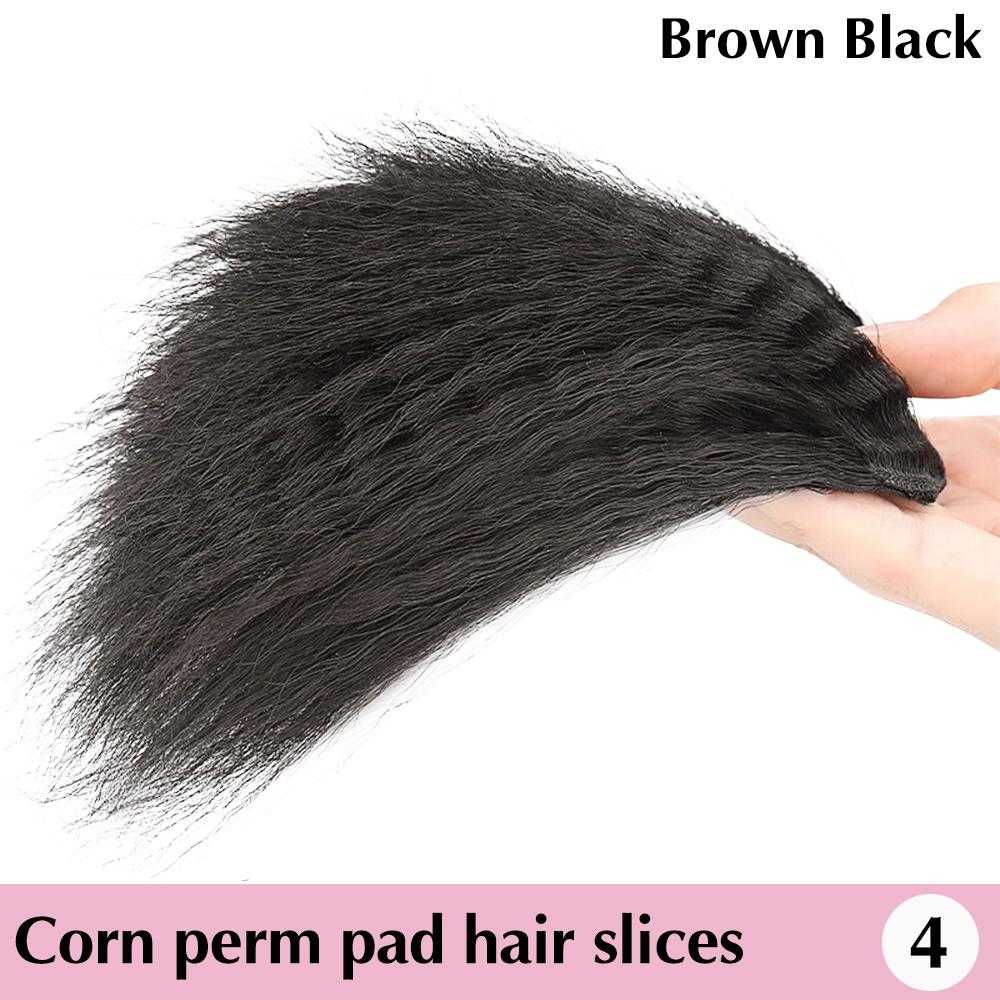 

XINRAN Synthetic Straight Hair Toppers Clip In Top Hair Piece Extension Toupee For Thinning Hair Natural Looking For Women Daily Wear