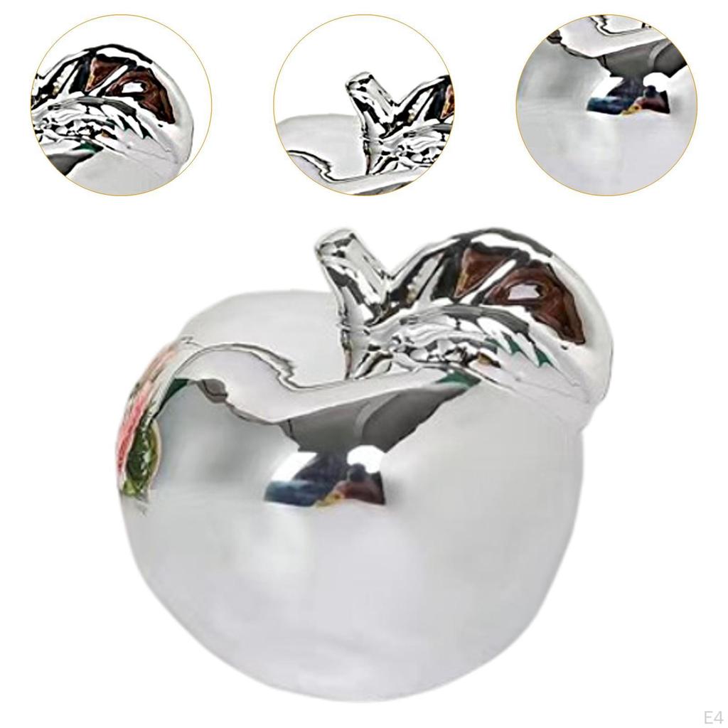 Fruit Sculpture Ceramic Figurine Artistic Creative Elegant Collection Ornament for Cafes Rooms