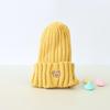 Cozy Autumn/Winter Crochet Baby Beanie with Embroidered Bear
