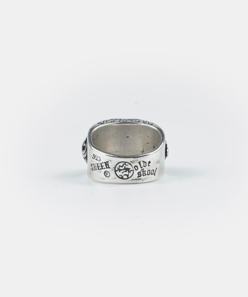 Sheen666 Crazy Cat Turquoise Silver Ring (Type B)