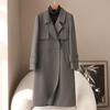 2026 Spring Women's Slim Fit Lapel Wool Coat