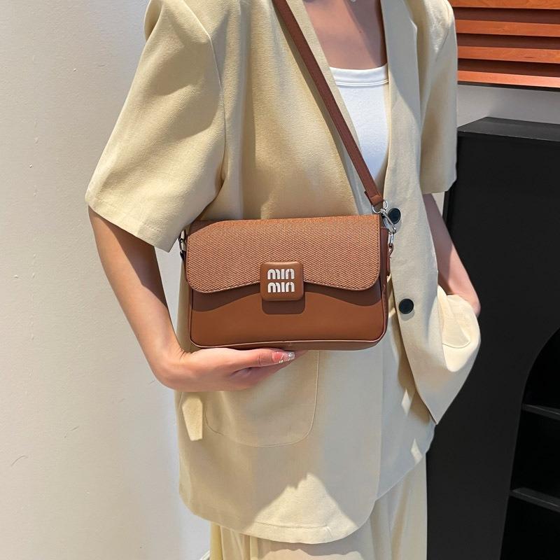 Fashion high-quality retro shoulder bag summer new casual versatile simple shoulder messenger bag