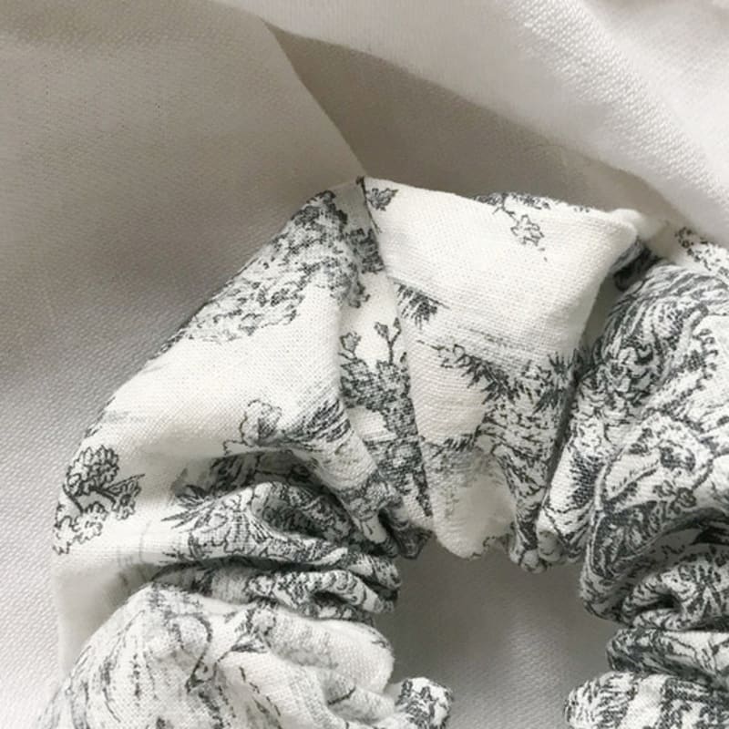 Oar French Etoile Scrunchie [Grau]