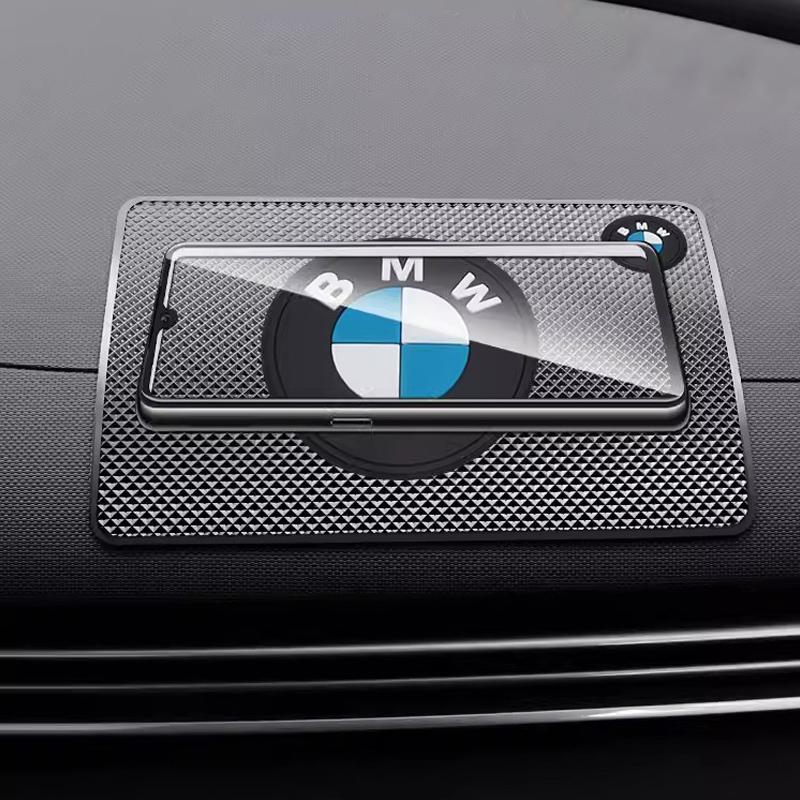 PVC Silicone Car Dashboard Non-Slip Mat Anti-Slip Water Cup Pad For BMW X1 X2 X3 X4 X5 X6 3 Series M2 M3 M4 M5 M6 M7 Accessories FS0