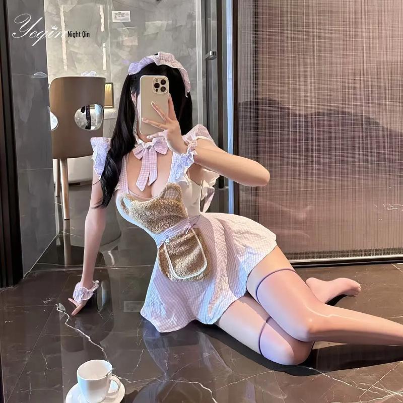 Naughty Maid Lingerie Set: Temptation Role Play Uniform
