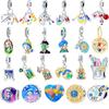 Fit Original Pan Charm Bracelet 925 Silver Teacher Book Scroll Apple Bead For Making Congratulate Graduation Berloque