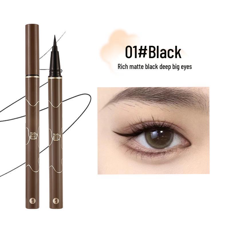 Xixi Slim Ultra-Fine Long-Lasting Waterproof Smudge-Proof Brown Eyeliner for Beginners Default