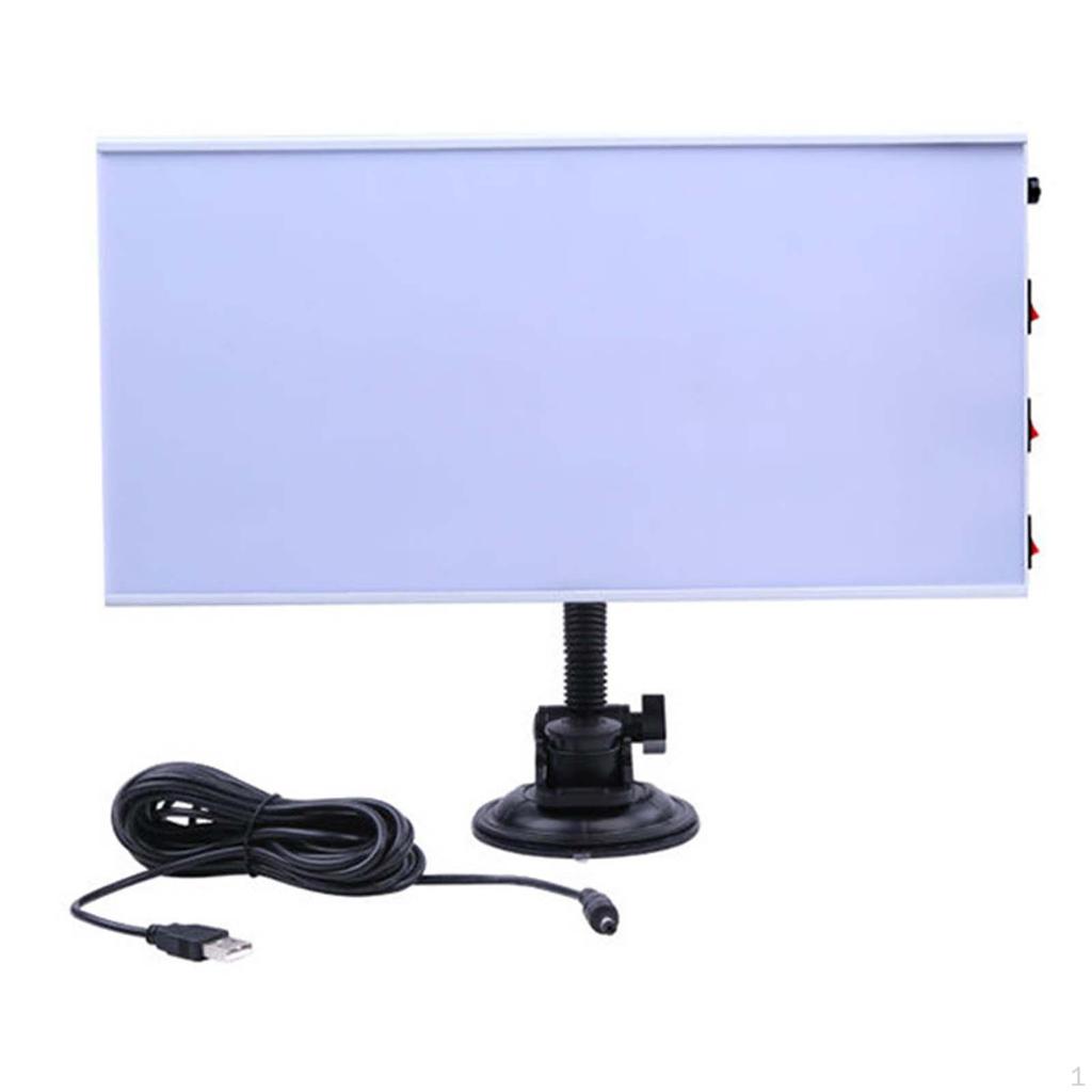 Paintless Car Body Dent Removal LED Checking Light Board Lightweight Repair Tool for