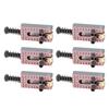 6PCS Guitar Saddles with Roller Bridge Guitar Repair Parts