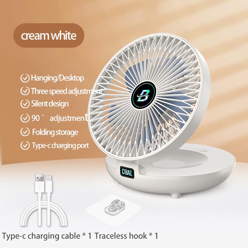 

Вентилятор2025: Складной настенный и настольный вентилятор двойного назначения, с питанием от USB (Европейские и американские стандарты) 8-inch Body, 6-inch Fan Blades